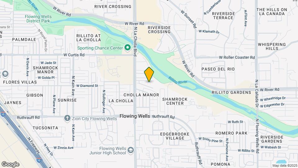 5000 N La Cholla Blvd Map and Location Details