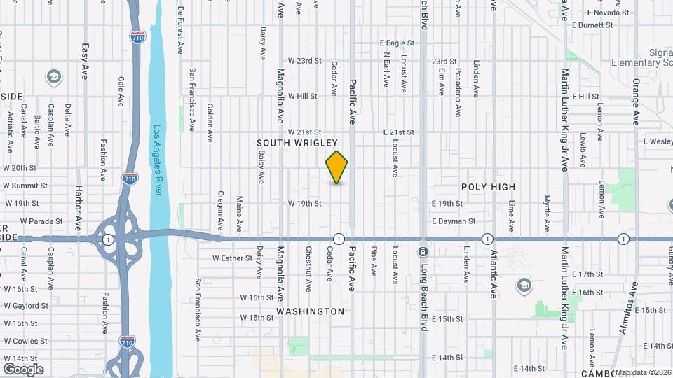 1934 Cedar Ave Map and Location Details