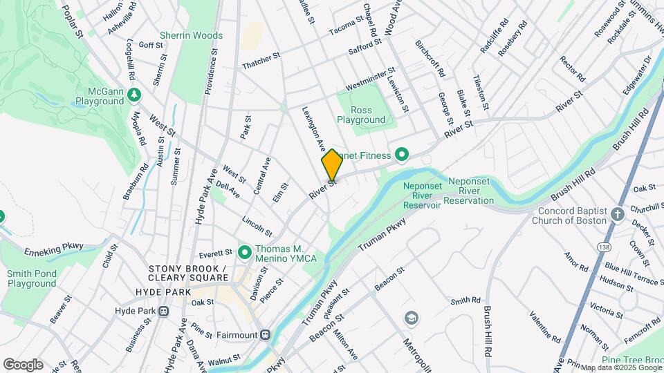 1002 River St Map and Location Details