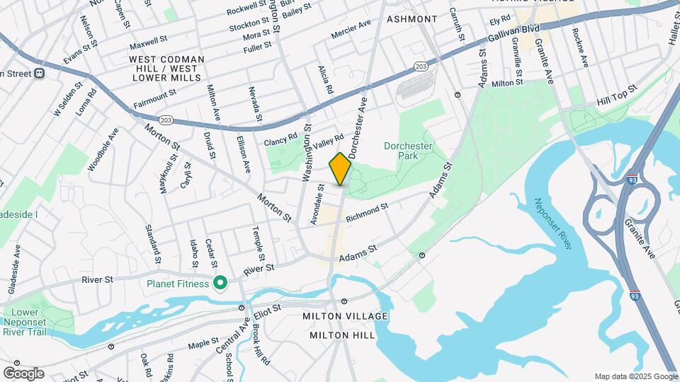 2207 Dorchester Ave, Unit 1 Map and Location Details