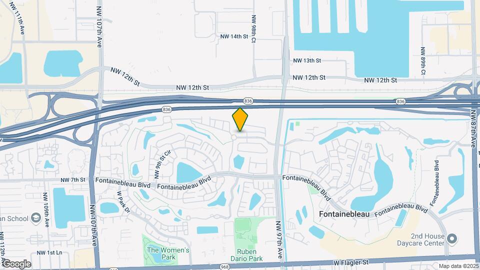 9866 NW 10th St Map and Location Details