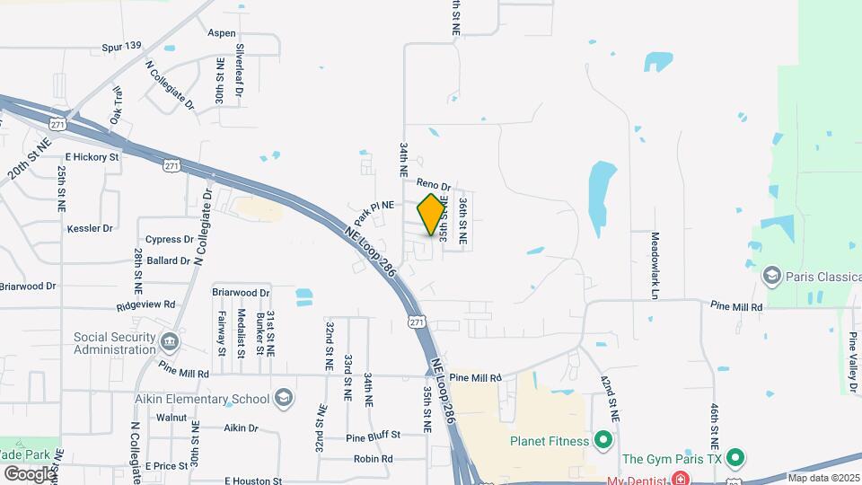 3435 Miller Pl, Unit 3435 Map and Location Details