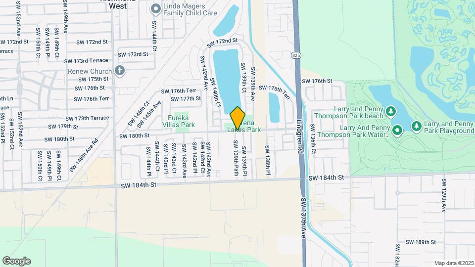 18001 SW 139th Path Map and Location Details