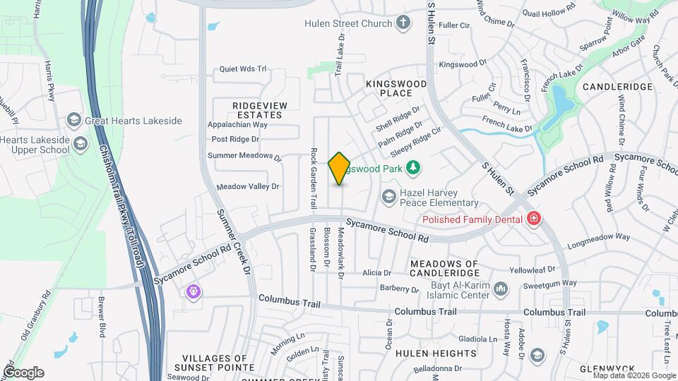 7508 Fallen Trail Map and Location Details