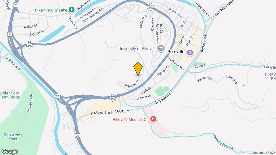 213 Jefferson St Map and Location Details