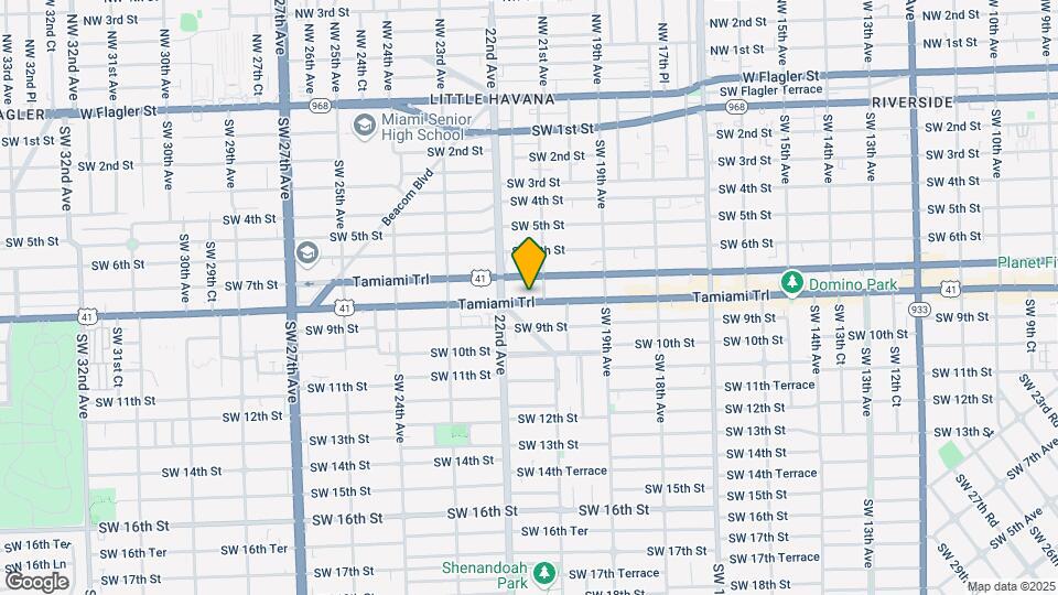 2140 SW 8th St Map and Location Details