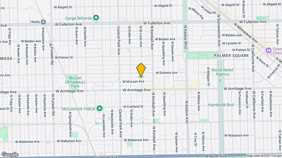 3500 W McLean Ave Map and Location Details