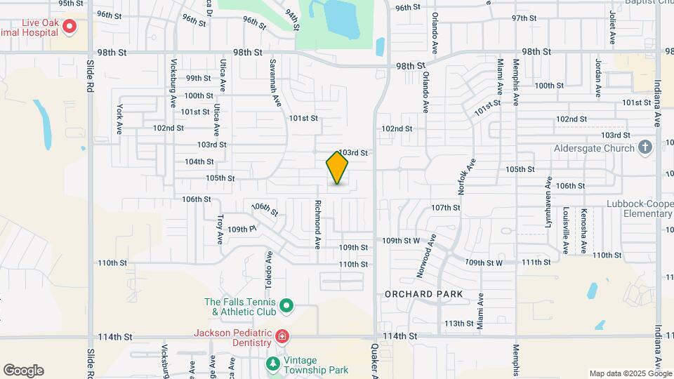 4419 106th St Map and Location Details