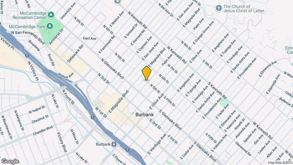 477 E Palm Ave-Unit -477 E. Palm Map and Location Details