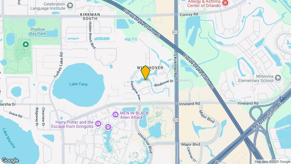 6021 Windhover Dr Map and Location Details