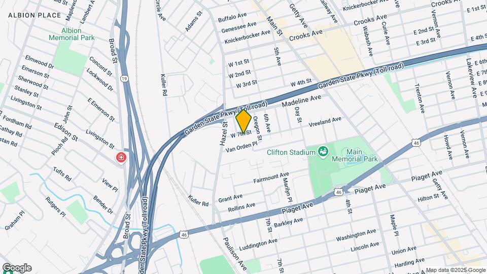 29 W 7th St, Unit 2nd floor Map and Location Details