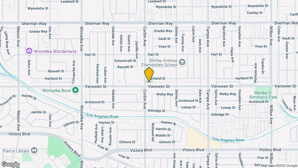 6800 Corbin Ave-Unit -#102 Map and Location Details