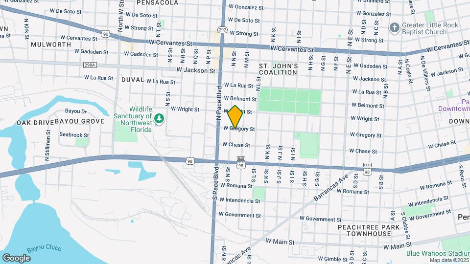 2013 W Gregory St Map and Location Details