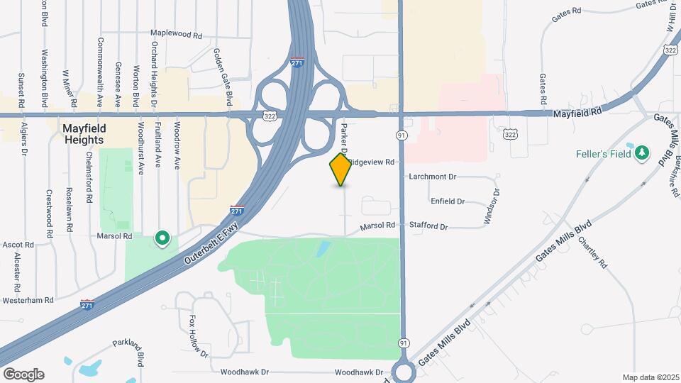 1612 Parker Dr Map and Location Details