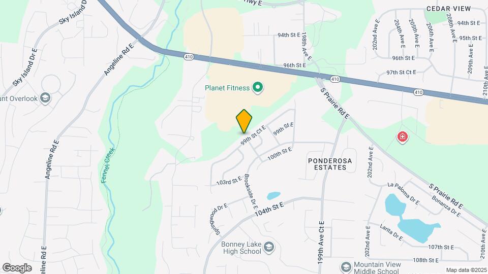 19512 99th St Ct E Mapa y Detalles de la Ubicación