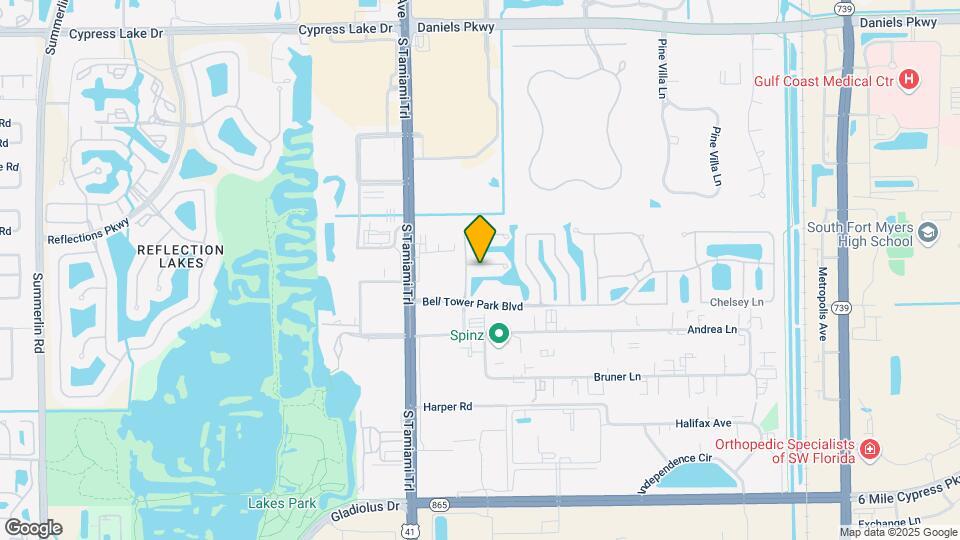 5111 W Hyde Park Ct Map and Location Details