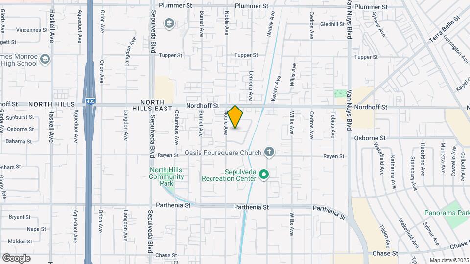 15040 Broadmoor St Map and Location Details