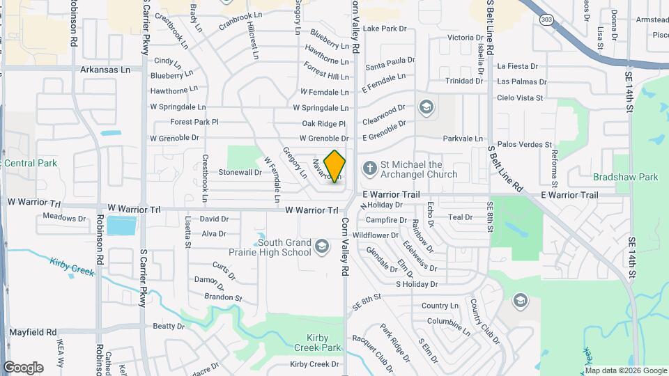 310 Gregory Ln Map and Location Details