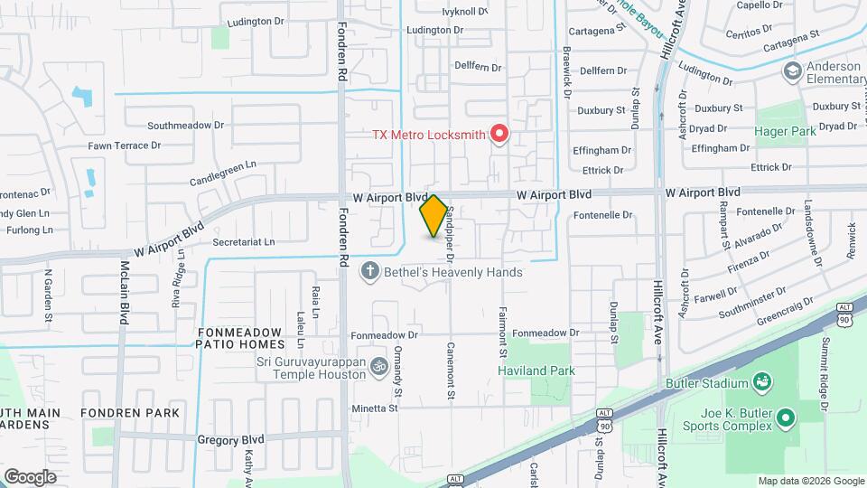 12380 Sandpiper Dr Map and Location Details