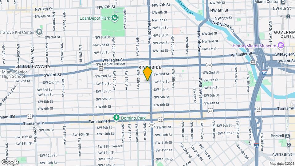 1210 SW 3rd St Map and Location Details