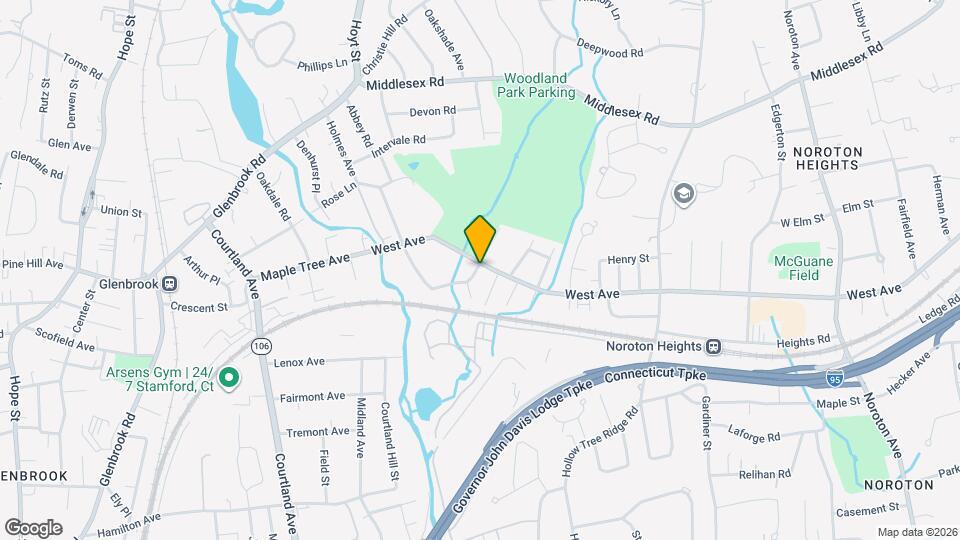 375 West Ave Map and Location Details