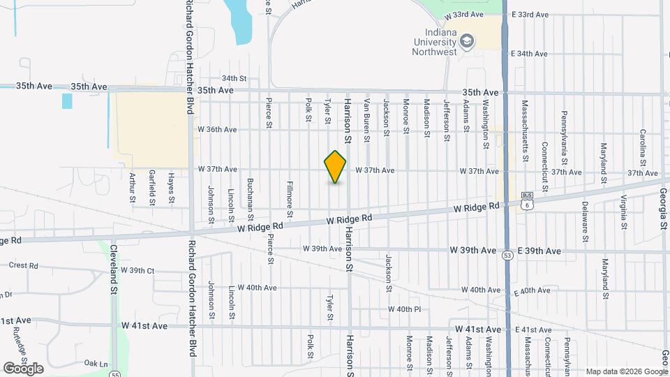 3741 Tyler St Map and Location Details