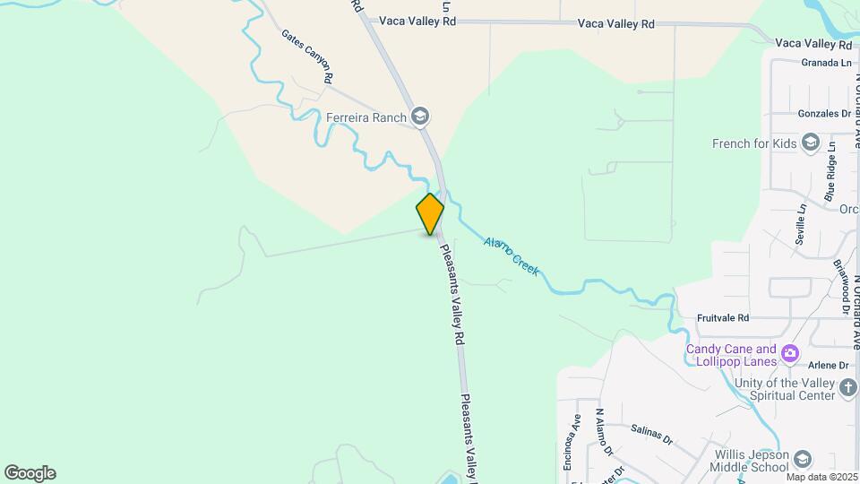 6491 Pleasants Valley Rd Map and Location Details