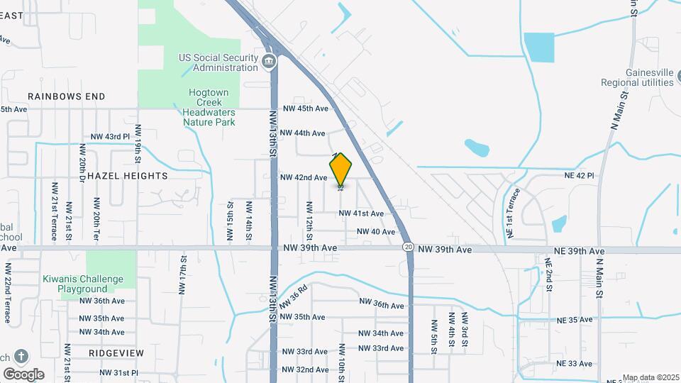 4148 NW 10th St Map and Location Details