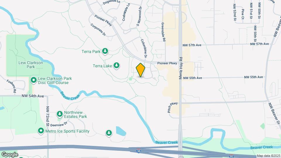 6138 Terrace Dr Map and Location Details