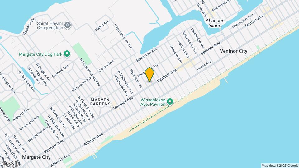 6903 Ventnor Ave, Unit 1 Map and Location Details