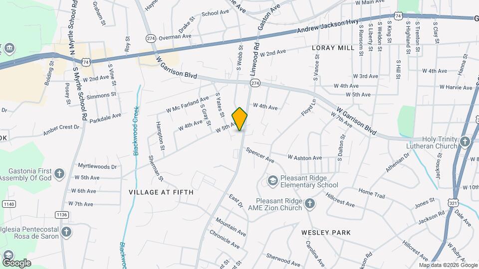 609 Linwood Rd Map and Location Details