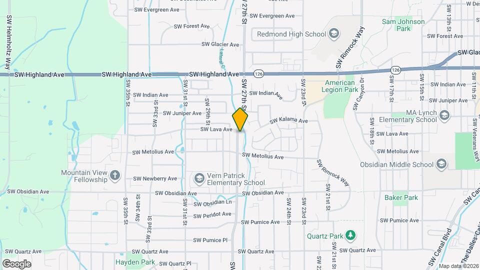 1214 SW 27th St Map and Location Details
