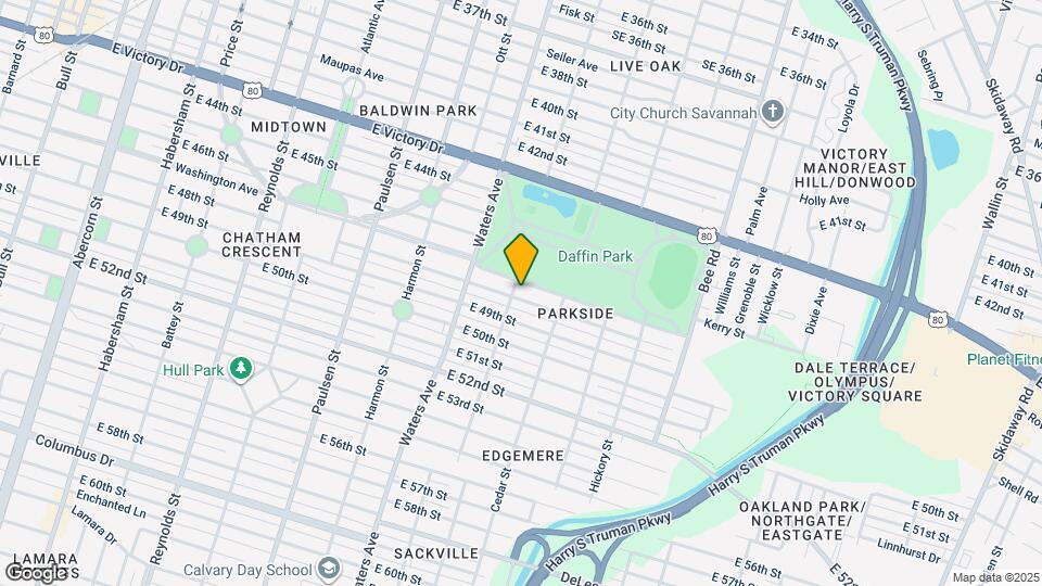 1206 E 48th St Map and Location Details