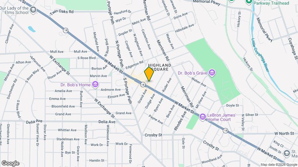 777 W Market St Map and Location Details