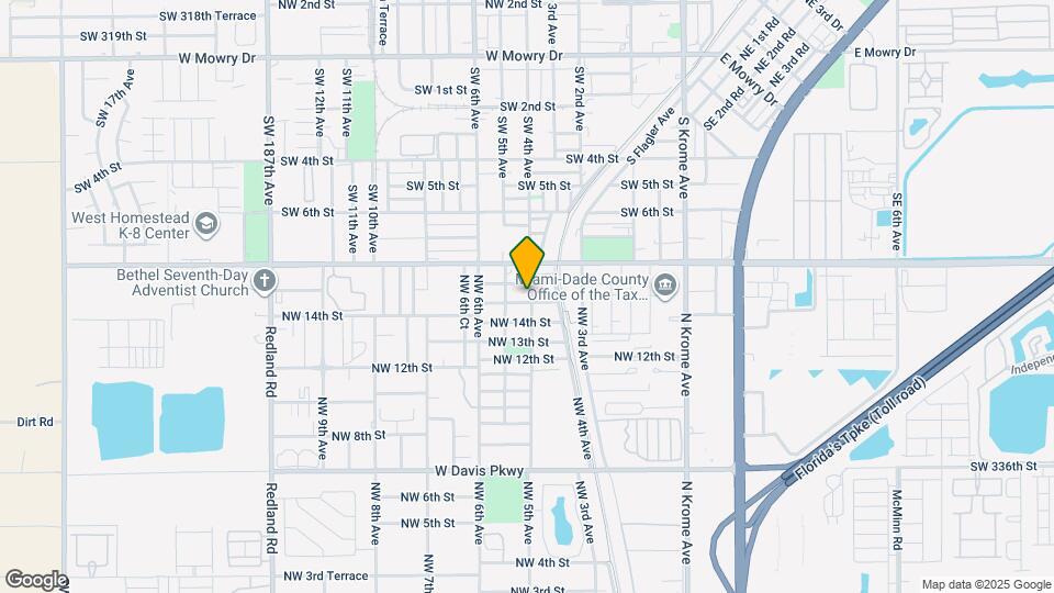 1514 NW 5th Ave Map and Location Details