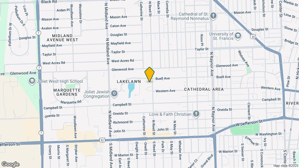 305 N Reed St Map and Location Details