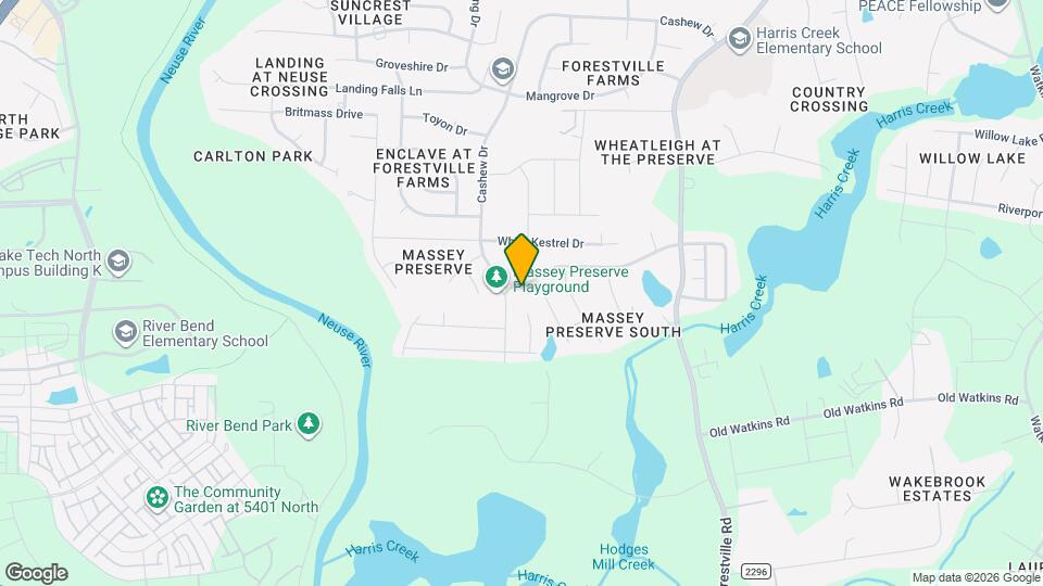 4010 Massey Preserve Trail Mapa y Detalles de la Ubicación