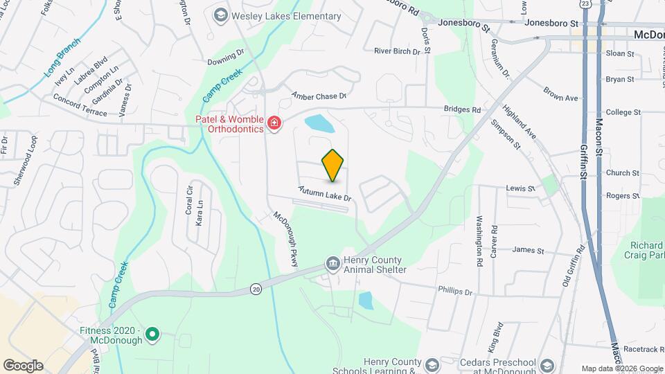 420 Autumn Lake Ct Map and Location Details