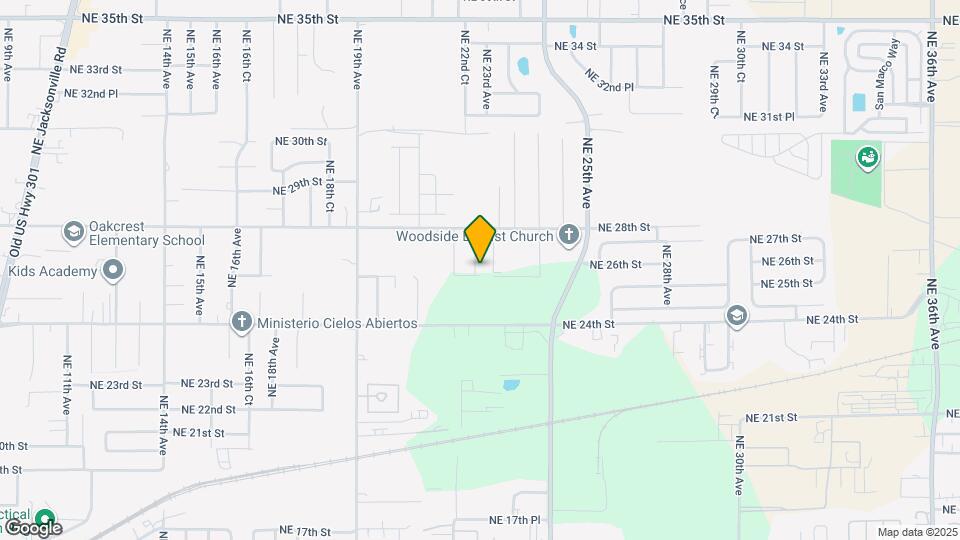 2601 NE 22nd Ct Mapa y Detalles de la Ubicación