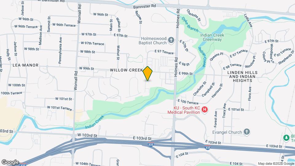 Apple Creek Apartments Map and Location Details