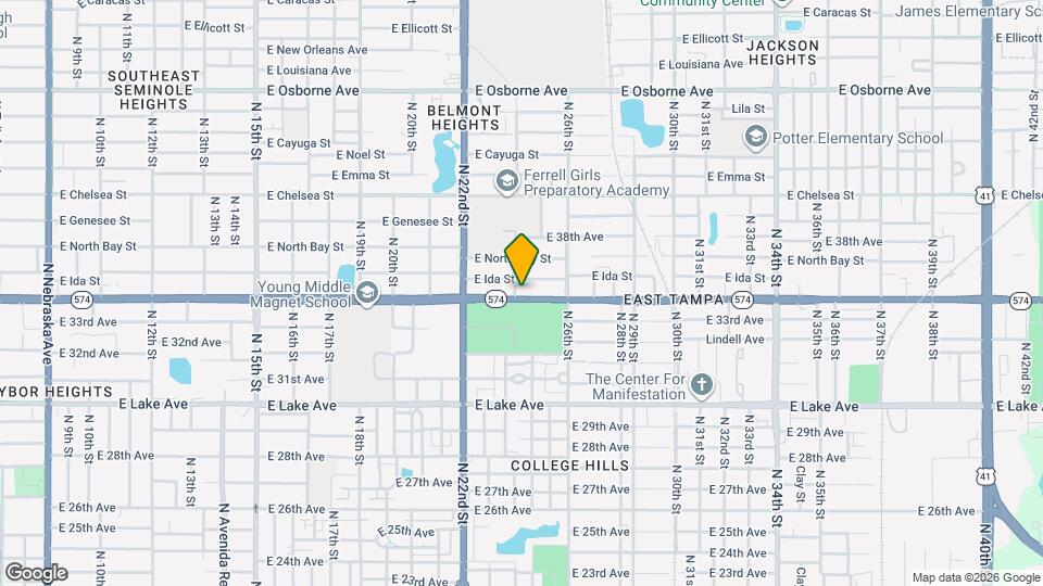 2402 E M.L.K. Jr Blvd Map and Location Details
