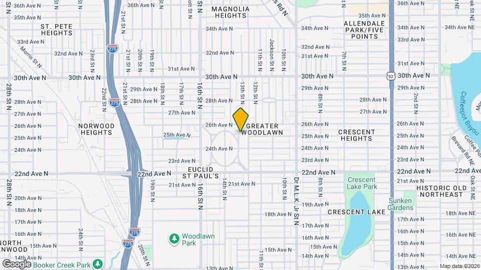 1224 Greenwood Ave N Map and Location Details