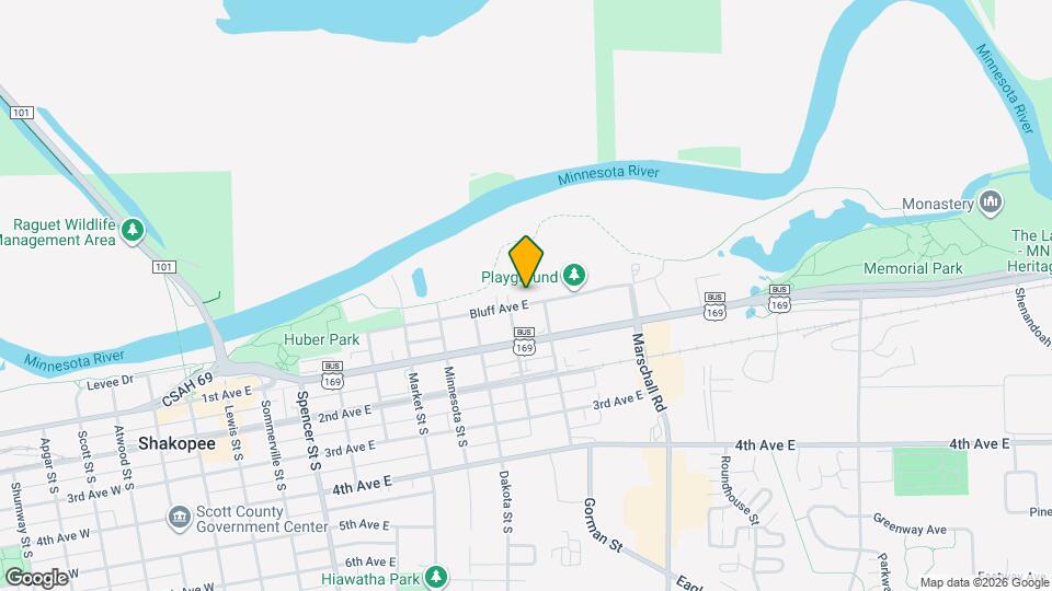 1033 Bluff Ave E Map and Location Details