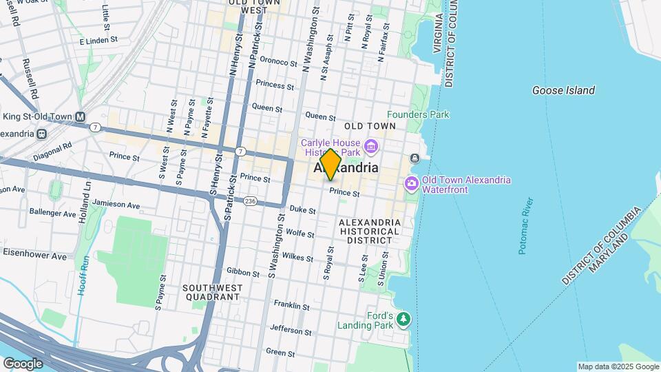 413 Prince St Map and Location Details