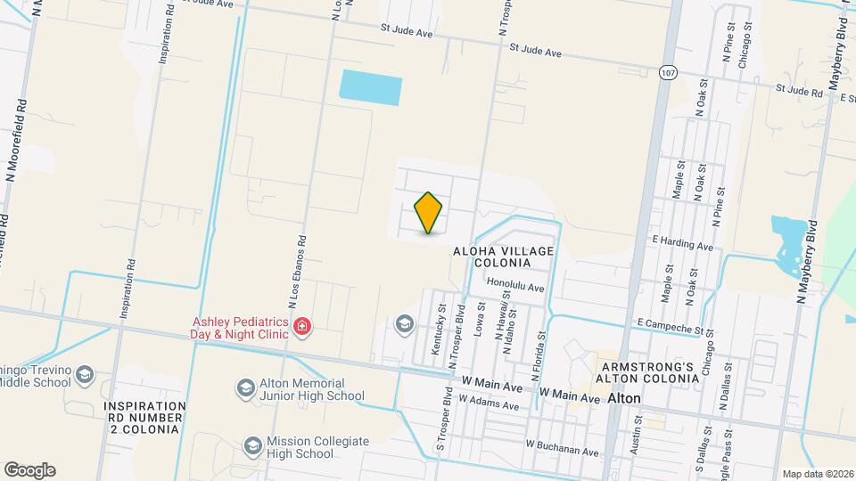 913 W Kohala Ave, Unit 3 Map and Location Details
