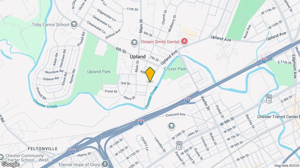 31 Upland Ave Map and Location Details