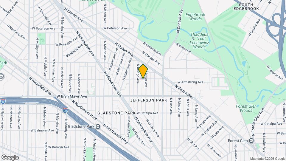 5709 W Seminole St Map and Location Details