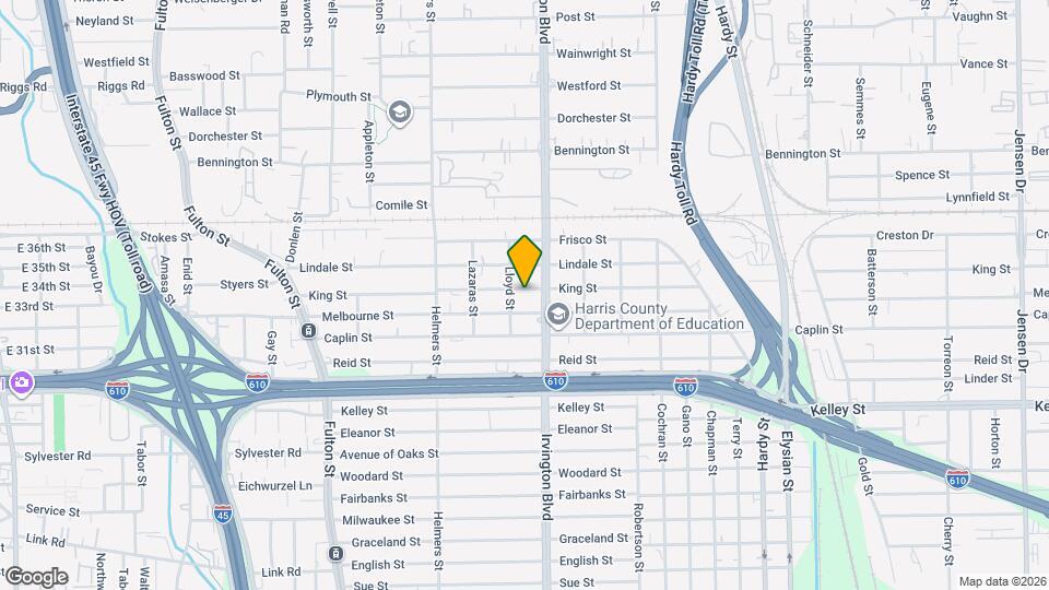 628 King St Map and Location Details