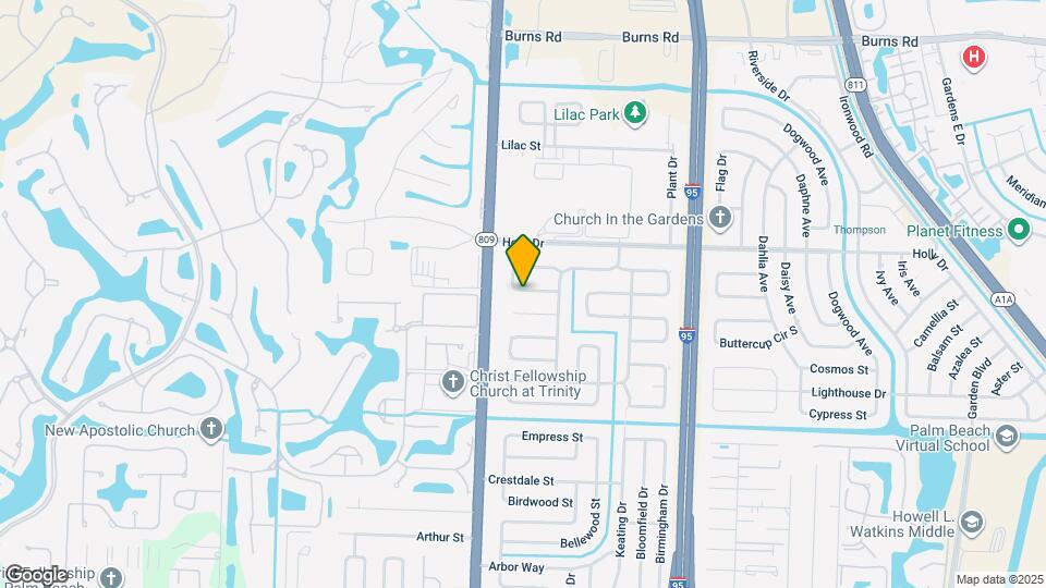 4416 Fuschia Cir S Map and Location Details