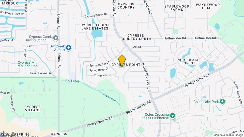 16519 Cypress Pelican Dr Map and Location Details